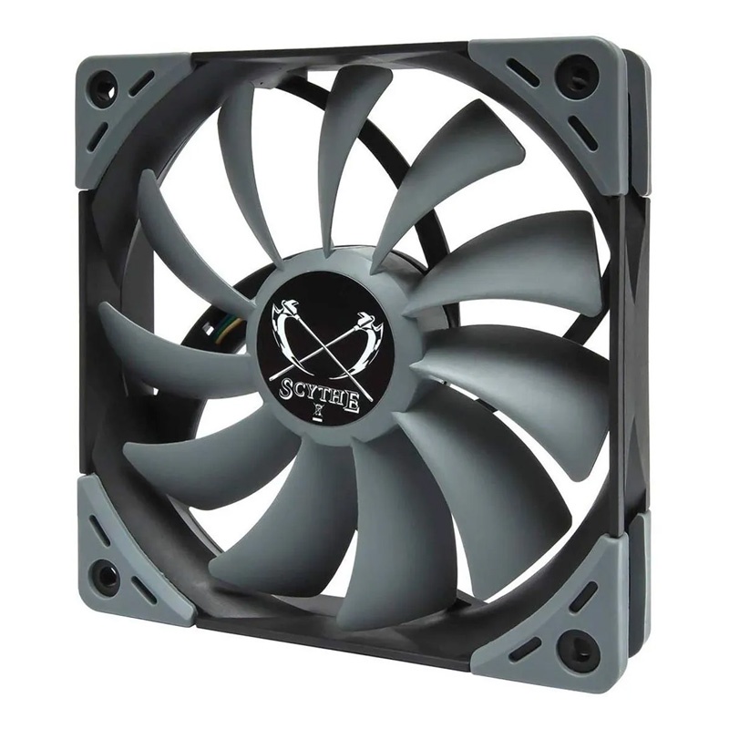 Cooler Scythe Kaze Flex para Gabinete 2.000 RPM 120mm SU1225FD12H-RP Forte Potente