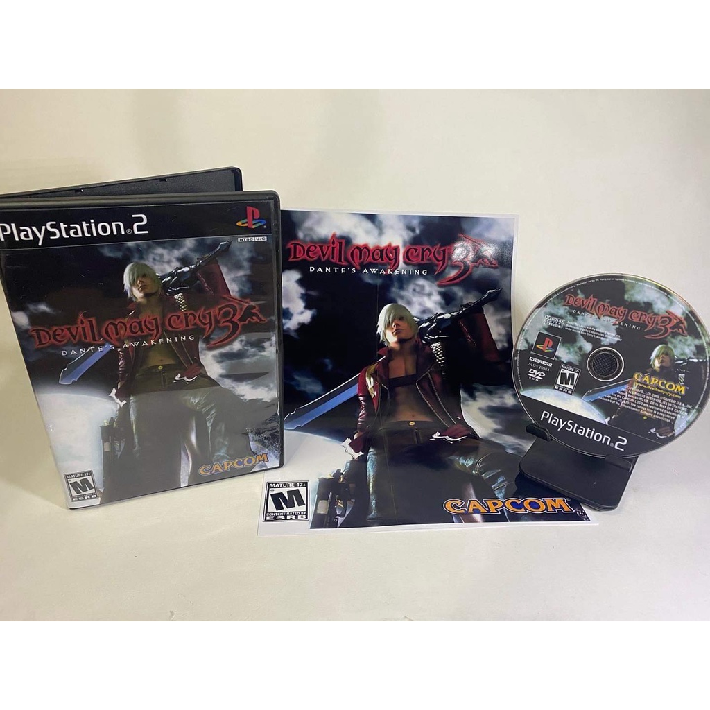 Resident Evil Code Verônica ps2 ( Biohazard ) + cd bônus Devil May Cry -  Escorrega o Preço