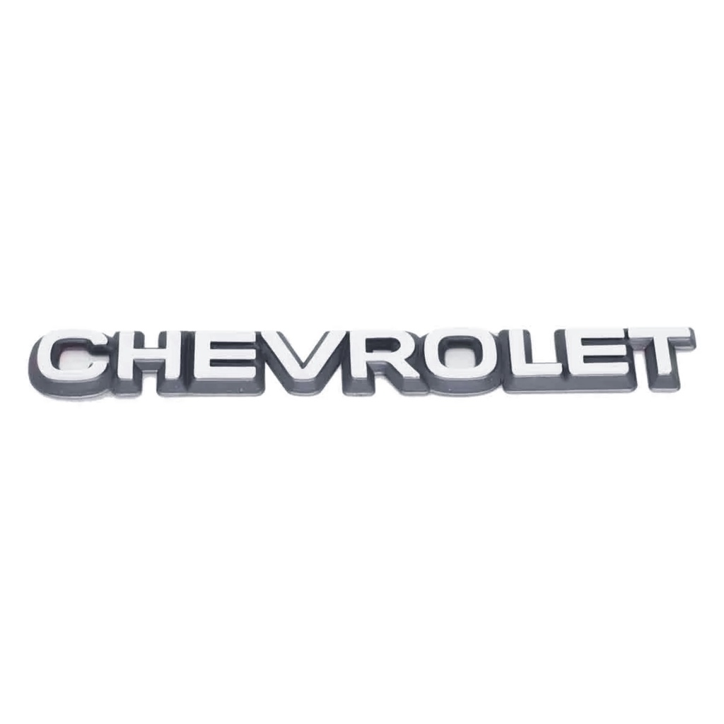 Emblema Chevrolet Letreiro Pequeno Linha Antiga Traseiro Cromado Shopee Brasil