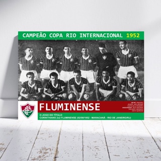 Quadro Escalação Final Campeão Mundial 2000 - PlacasFUT