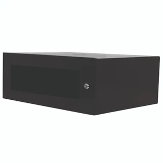 Mini Rack 3u X 350 Padrão 19" Preto p/ Dvr intelbras / câmeras / Roteador