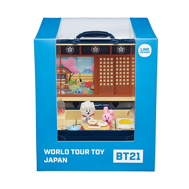 bt21 world tour toy (7types/brazil ,korea, usa, uk, france, japan