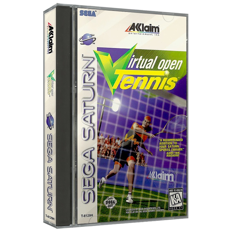 Virtual Open Tennis / Complet / Sega Saturn