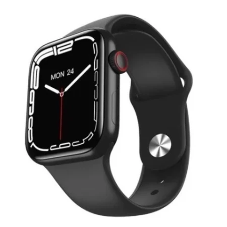Smartwatch Iwo w27 série 7 relógio inteligente Android e IOS nfc bluetooth assistente siri