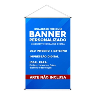 Banner Em Lona PERSONALIZADO Shopee Brasil