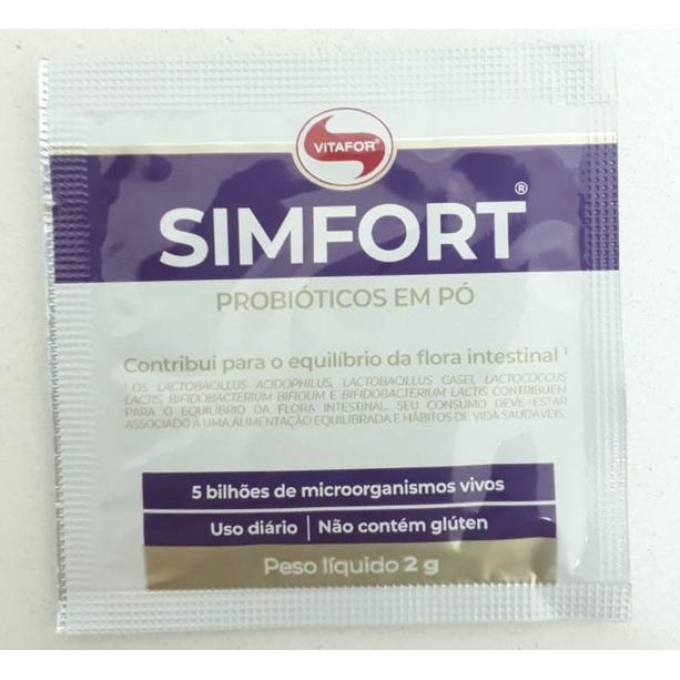Simfort Probiótico (1 Sachê de 2g) - Vitafor | Shopee Brasil