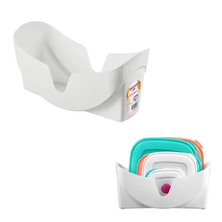 Kit 2 Porta Tampas Plastico Livre De Bpa Sanremo