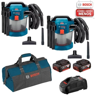 2 Aspiradores Pó Gas18v-10 + Bolsa 2 Bateria E Carregador