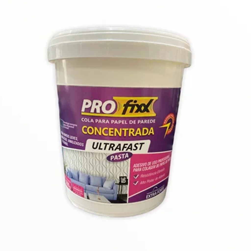 Cola Líquida para Papel Parede e Tecido c/ espátula 1kg | Shopee Brasil