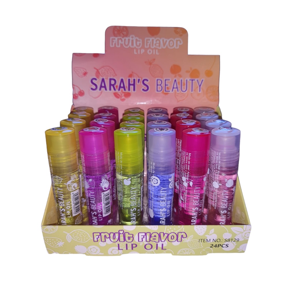 Lip Oil Gloss Sarahs Beauty Shopee Brasil