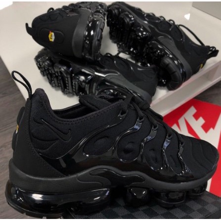 Tênis Naikee Vapor Max Plus Preto Confortável Barato Vapormax Plus