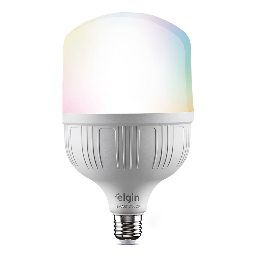 Lâmpada Inteligente Led Bulbo 20w Rgb Smart Color - Elgin