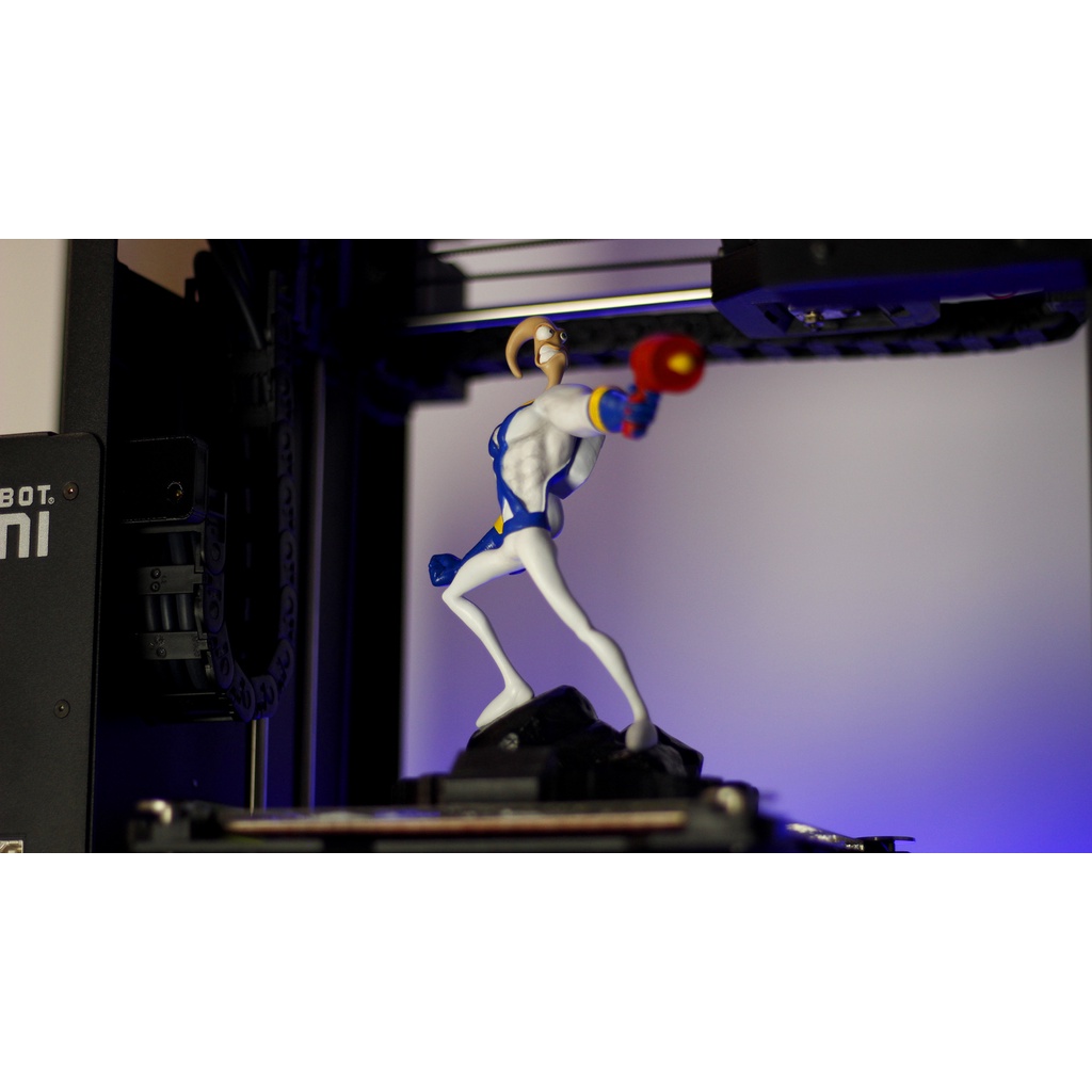 EARTHWORM JIM impressora 3d