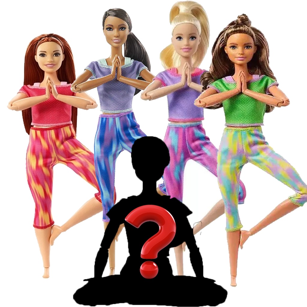 Barbie Made to Move Blonde Yoga Doll FTG81 – Maqio