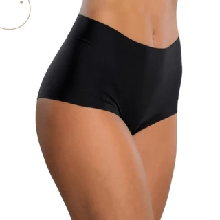 Kit 3 Calcinha Box Corte a Laser Sem Costura Cintura Alta Lingerie Feminina
