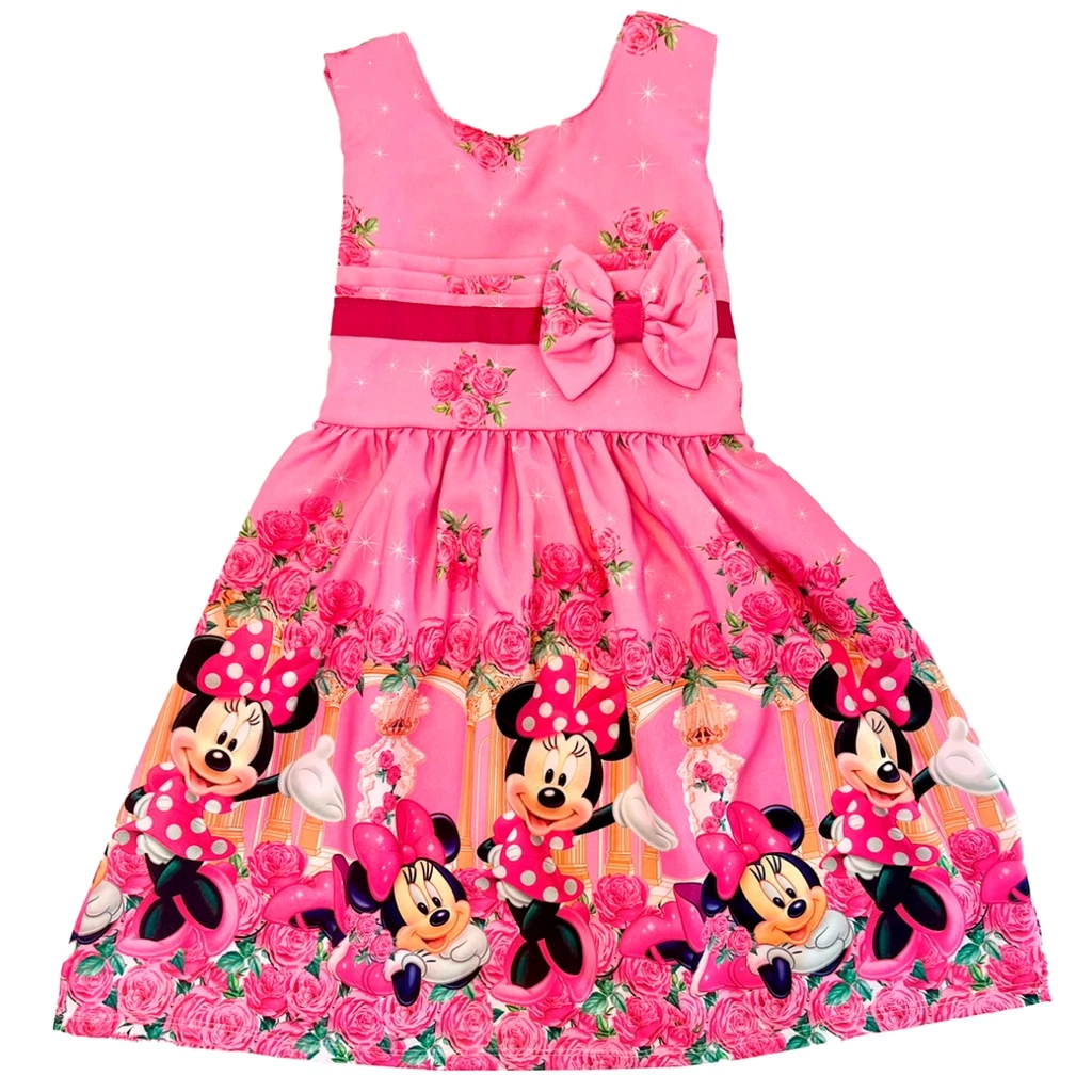 Vestido Infantil Moana Menina