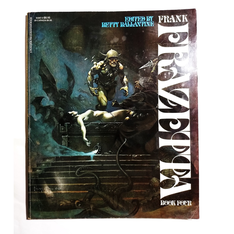 Livros de Frank Frazetta - idioma inglês - leia a descrição e