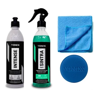 Kit Limpeza Para Painel Sintra + Intense + Pano + Aplicador