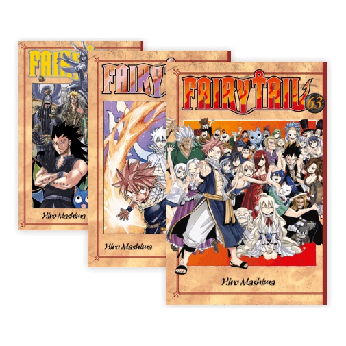 Manga Fairy Tail - Fairy Tail - Vários Volumes(2 ao 62) - Avulsos - Pronta Entrega
