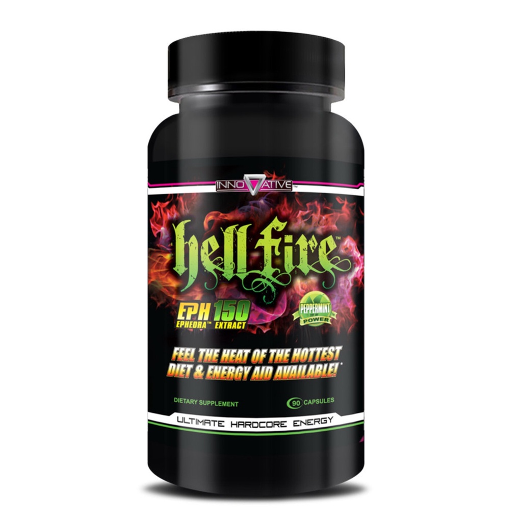 Termogenico Hell Fire (90 Cápsulas) Hellfire - Innovative Labs - ORIGINAL E IMPORTADO