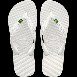 Kit 12 Chinelo Branco Bandeira Brasil Unissex Preto Azul Confortavel para Revenda Promoção