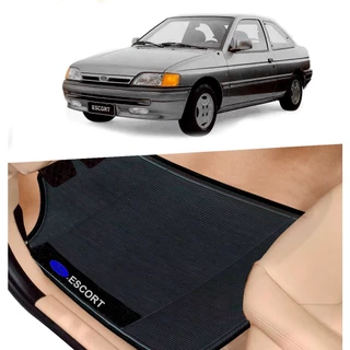 Kit 4 Tapetes Automotivos Escort Xr3 Europeu Perua Ano 1984 Até 2004 Bordado