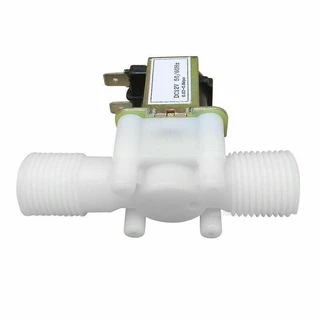 Válvula solenoide rosca de 1/2 pol 12v normalmente fechada.