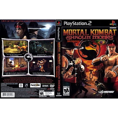 MK Shaolin Monks Hack Edition PT-BR DVD ISO RIPADO PS2