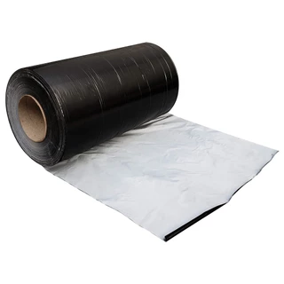 Plastico Mulching Preto e Branco 1,80X10m Para Cobertura De Solo Lona Mulching Dupla Face Para Jardim Canteiros e Cultivo de Morango Tomate Horta Plantas e Agricultura Geral