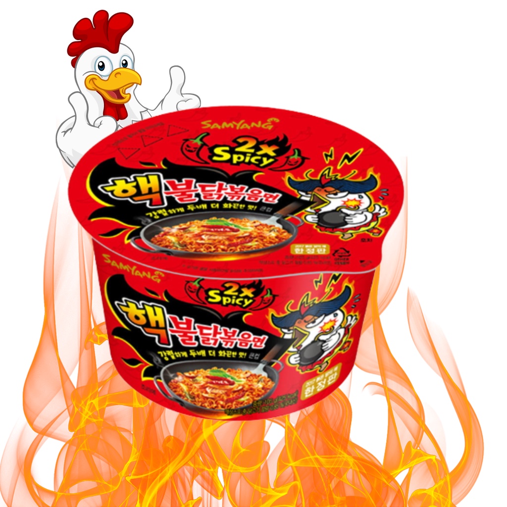 Miojo Lamen Miojo Samyang Big Bowl 2x Spicy (grande) Coreia