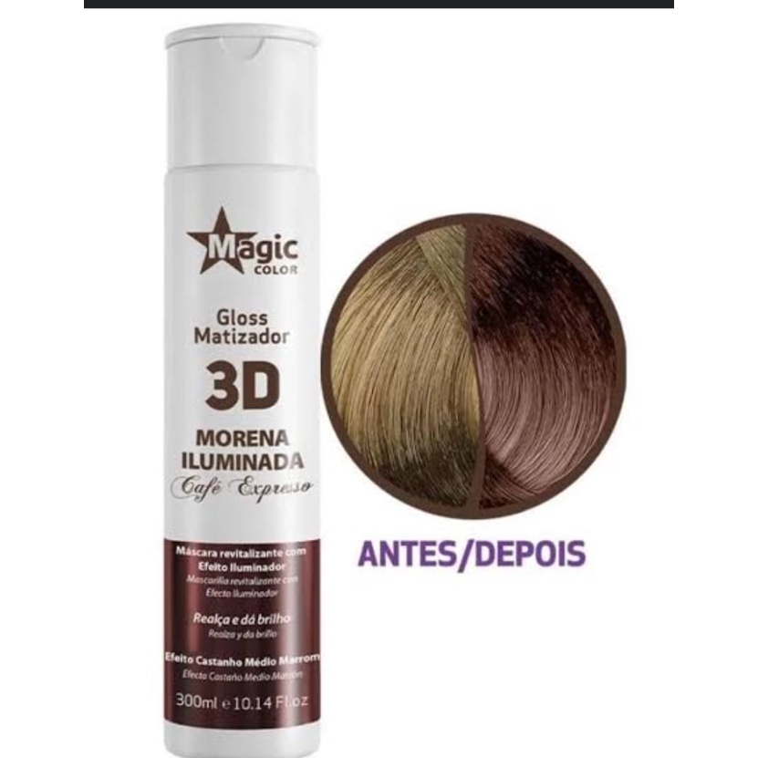 Gloss Matizador 3d Morena Iluminada Café Expresso Magic - MAGIS COLOR ...