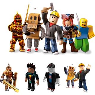 5 Centro De Mesa Roblox Nome Personalizado Mdf Festa 15cm