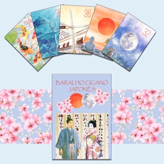 Baralho Cigano Japonês Lenormand 36 cartas Cigano Rodney