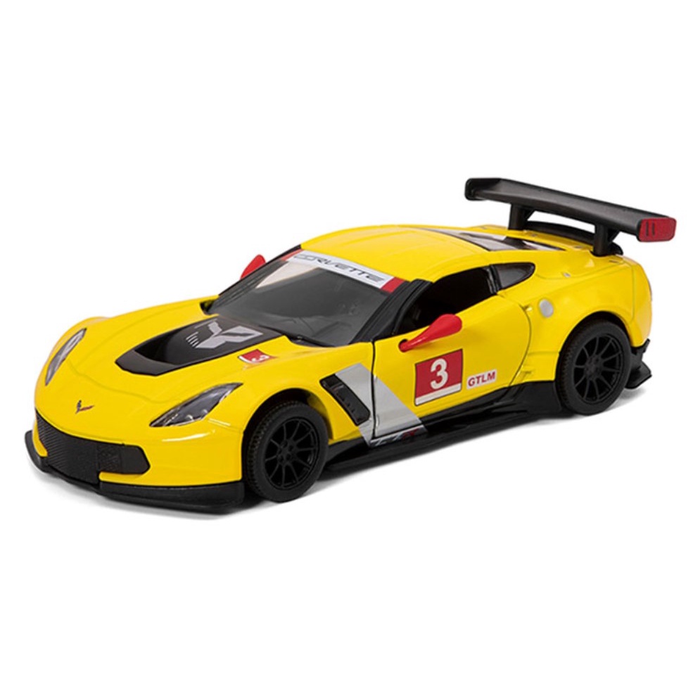 Miniatura Corvete GT C7.r Metal 1/36 Abre As Portas 1/36