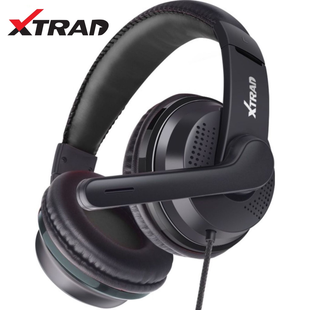 Headphone Fone de ouvido Gamer com Microfone para PC Notebook Celular PS4 entrada P3 LC-848 Marca XTRAD