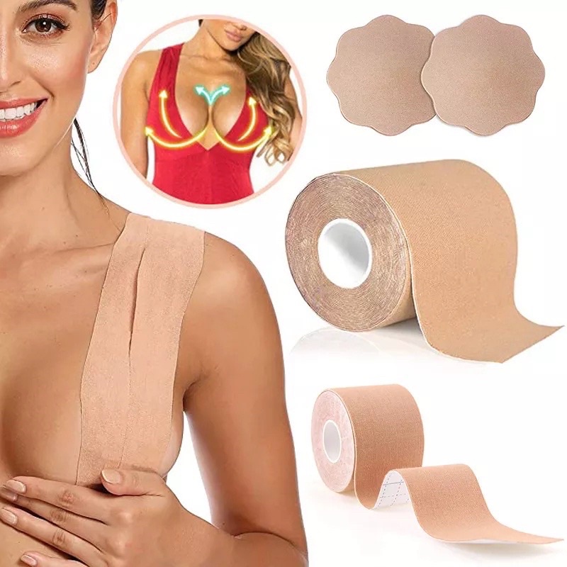 Sutia Adesivo Fita Boob Up Invisivel Fit 3D A Prova d'Agua Resistente ao Suor