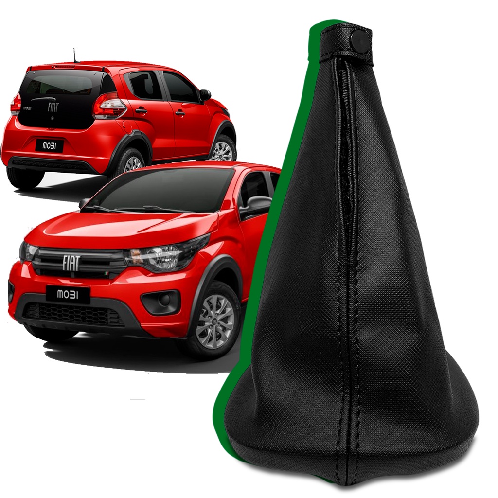 Kit Coifa de Alavanca Com Manoplas de Câmbio Carro Fiat Mobi 2016-2021 Com  Base Com Bola Preta / Cor: PRETA - ACABAMENTO VERMELHO - Melhores  Acessórios para seu Veículo você encontra aqui!