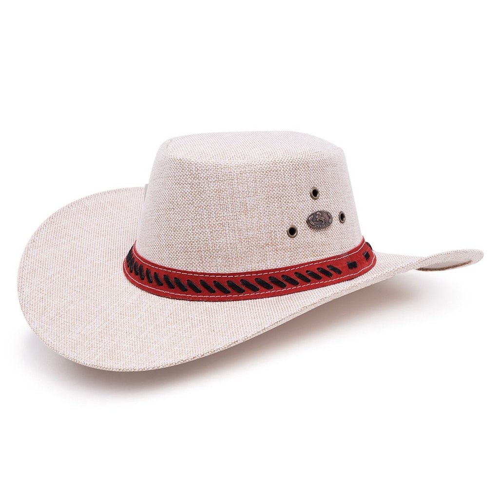 Chapeu Country De Juta Rodeio Americano Cowboy | Shopee Brasil