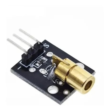Módulo Laser Diodo Vermelho 5v 650nm 6 Mm Ky-008 [ Código 528 ]