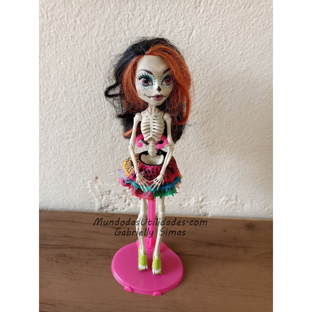 Boneca Monster High Mattel Skelita Calaveras