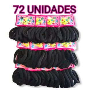 Kit 72 Elástico de Cabelo feminino Xuxinha rabicó - 1 Pacote De Xuxinha Atacado