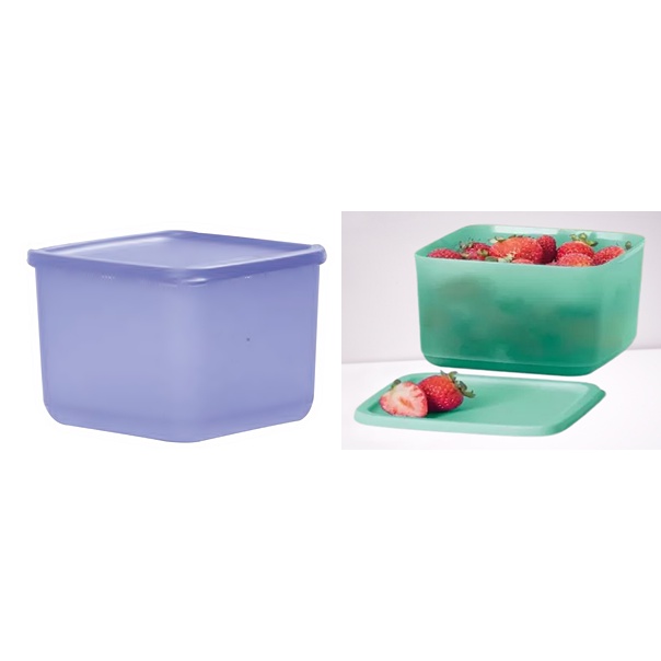 Tupperware Refri Line Quadrado 1 Litro Cores Diversas | Shopee Brasil