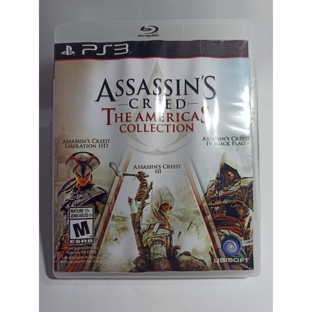 Assassins Creed The Americas Collection PS3 Midia Fisica