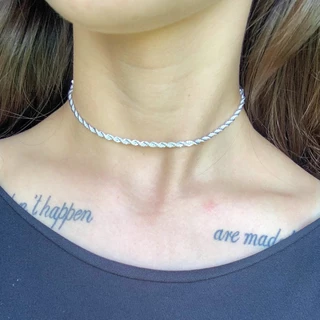 cordão baiano choker prata 925 colar gargantilha peça original
