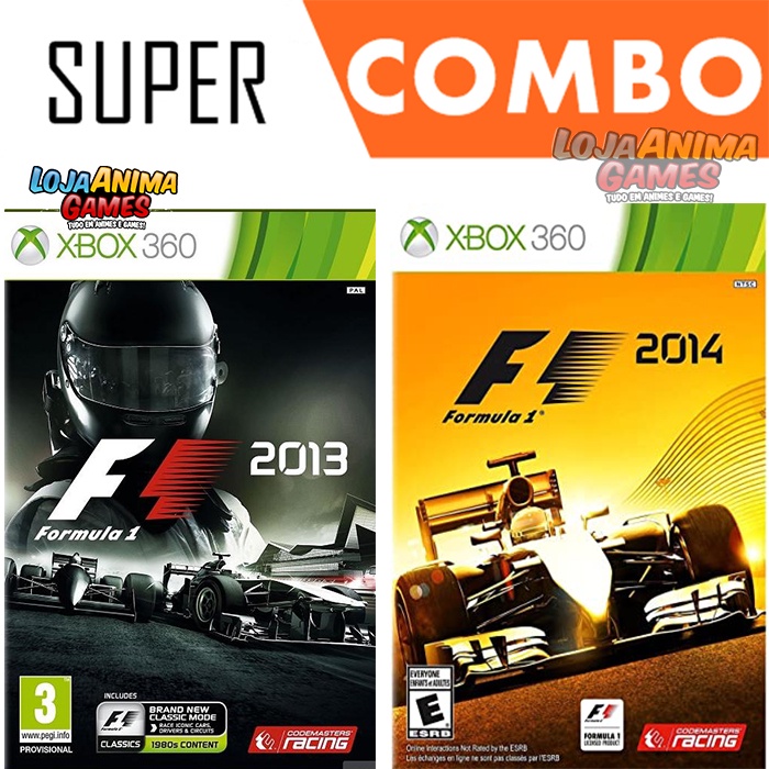 Formula 1 2014 Jogo Xbox 360 Mídia Física