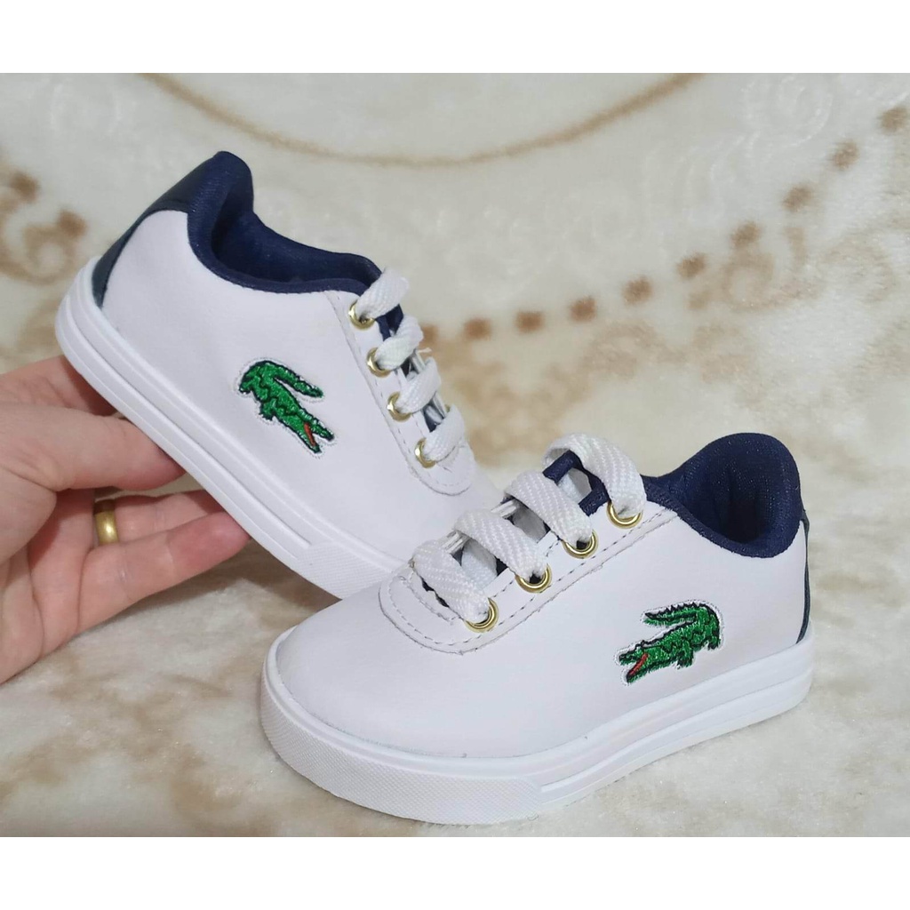 Sapatenis infantil hot sale masculino lacoste