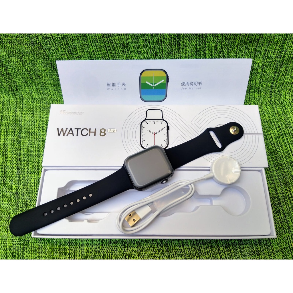 Relógio Smartwatch Microwear IWO Watch 8 W28Pro Serie 8 Preto 2023 W28 Pro Original Envio Rápido do Brasil