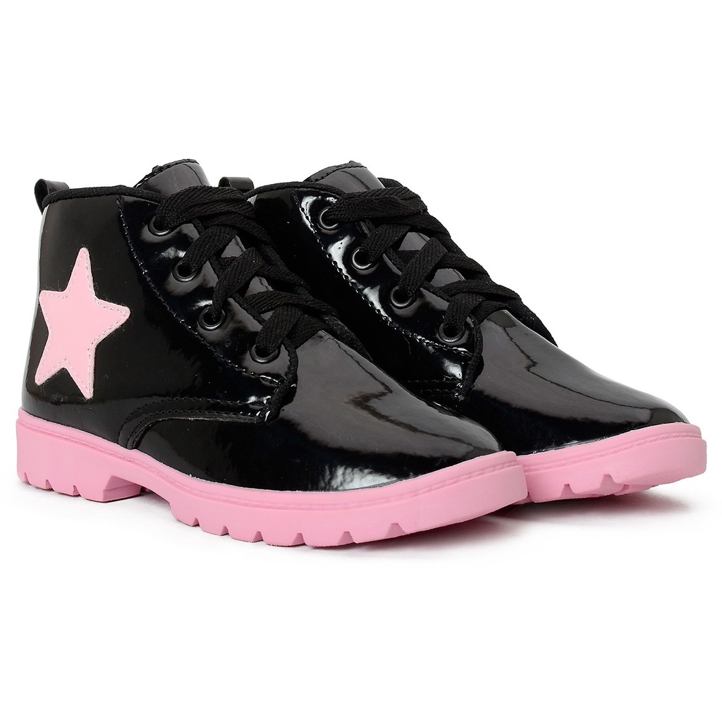 Imagem do produto Bota Feminina  Menina Coturno Moderna Promoção 3