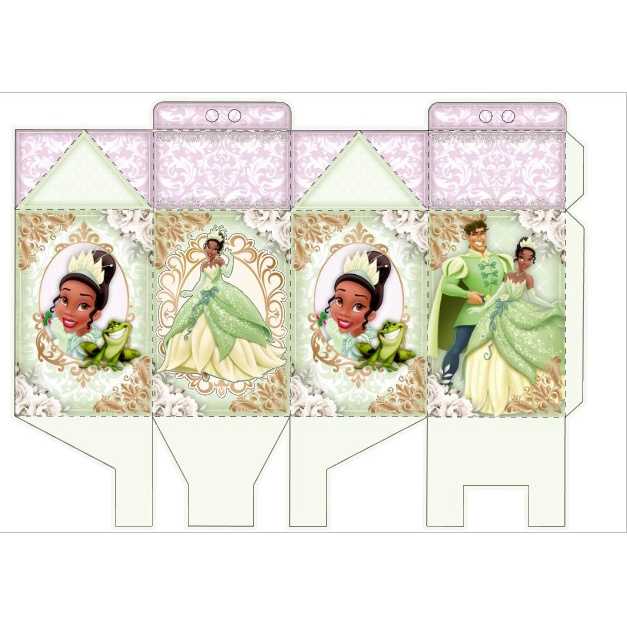 Caixas personalizadas a princesa e o sapo | Shopee Brasil