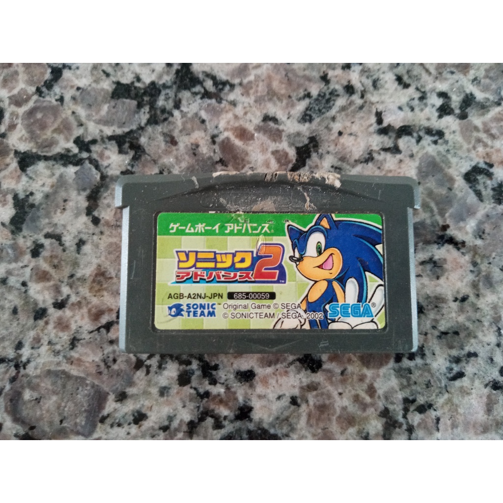 Jogo Sonic Advance 2 - Game Boy Advance / Gba (original)